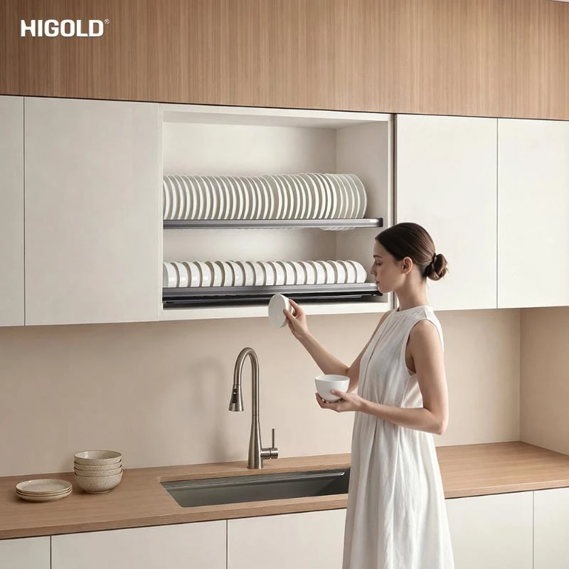 (600-900mm,DIAMOND) Giá đựng bát đĩa cố định HIGOLD 401160S 401161S 401162S 401163S (inox304)