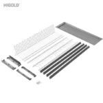 (600-900mm,DIAMOND) Giá đựng bát đĩa cố định HIGOLD 401160S 401161S 401162S 401163S (inox304)