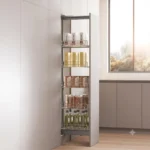 (P,R400mm,H1550-1750mm) Tủ đồ khô cánh kéo HAFELE 595.71.047 (Oval,inox304)