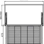 (600,800mm,30kg) Rổ kim loại lưới HAFELE 807.95.841 807.95.843 (Trắng)
