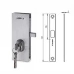 (Kính-tường,xoay trái) Khoá cửa kính tường HAFELE 981.59.080+981.59.040