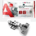 (SM,98°,GC,inox316) Bản lề tủ HAFELE giảm chấn 334.01.050 334.01.051 334.01.052 DIY METALLA SM 98°