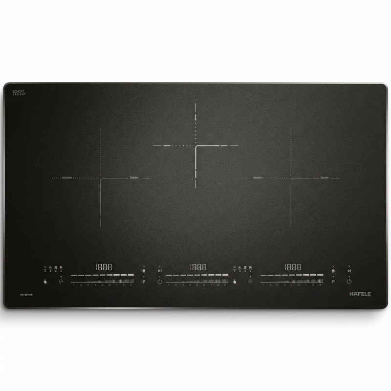 (78cm,6.2kW) Bếp từ HAFELE 536.61.721 3 vùng nấu HC-I7835B (SERIES 7)