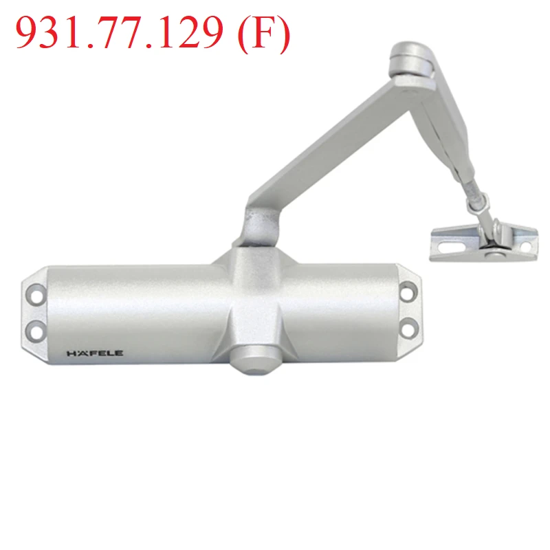 (80kg,EN2-4,NHO,lắp nổi,F) Đóng cửa tự động HAFELE 931.77.129 (Tay co thuỷ lực)