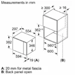 (20L) Lò vi sóng BOSCH Series 4 BFL524MB2 (Đĩa xoay)