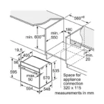(71L) Lò nướng BOSCH Series 6 HBG536ES3 (3D Hotair)