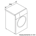 (10kg) Máy giặt BOSCH Series 8 WGB256A40 (i-DOS,1400rpm)
