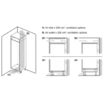 Tủ lạnh âm tủ 260L BOSCH Series 6 KIN86ADD0 (Inox)