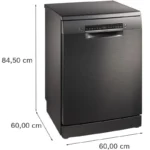 Máy rửa bát độc lập 60cm, BOSCH Series 4 SMS4HMC25M (Pure Dry)