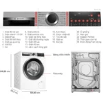 (10kg) Máy giặt BOSCH Series 6 WGG25400SG (1400rpm)