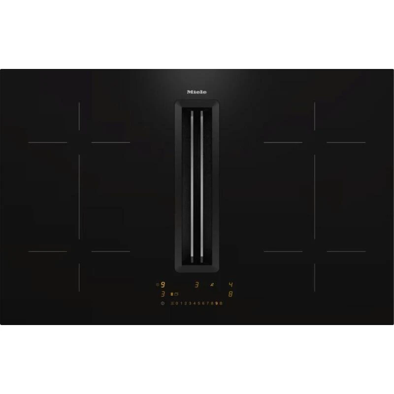 (80cm,7.4kW) Bếp từ Miele KMDA 7473-1 FL Silence (tích hợp hút mùi)