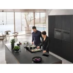 (80cm,7.4kW) Bếp từ Miele KMDA 7473-1 FL Silence (tích hợp hút mùi)